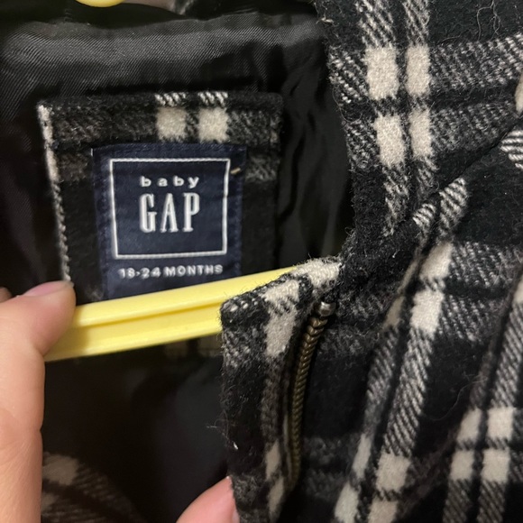 Baby gap girls wool blend pea coat - Picture 2 of 3